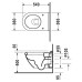 Унитаз подвесной Duravit Starck 3 2225090000