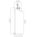 Смеситель Effepi CHIC DIAMANTE 44016 для ванны хром напольный