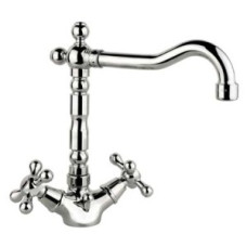 Двухвентильный смеситель для раковины Fiore Margot 26CR0625 хром