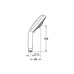 Душевая лейка Grohe Rainshower Cosmopolitan 130 28755000