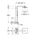 Душевая стойка Grohe Euphoria Cube XXL System 230 26087000
