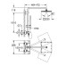 Душевая стойка Grohe Euphoria XXL Cube 230 26187000