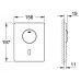 Кнопка смыва Grohe Skate 38672SD0