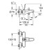 Смеситель Grohe Eurodisc joy 23431000 для ванны с душем