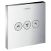 Переключатель потоков Hansgrohe ShowerSelect Trio/Quattro 15764000 для душа