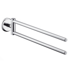 Полотенцедержатель Hansgrohe Logis 40512000 двойной