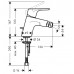 Смеситель Hansgrohe Focus E2 31920000 для биде