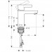 Смеситель Hansgrohe Metris S 31060000 для раковины