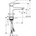 Смеситель Hansgrohe Metropol 32500000 для раковины