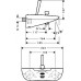 Смеситель Hansgrohe PuraVida 15472000 для ванны с душем