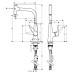 Смеситель Hansgrohe Talis Select S 72821800 для кухонной мойки