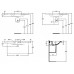 Раковина Ideal Standard Connect new E812701 (85 см)