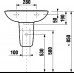 Полупьедестал для раковины Jika Olymp 1961.1