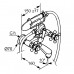 Смеситель Kludi Adlon 514414520 для ванны с душем