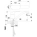 Смеситель LeMark Plus Shape LM1704C для кухни с поворотным изливом
