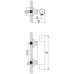 Смеситель LeMark THERMO LM7733C для душа термостатический
