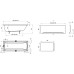 Боковая панель Ravak U 70 см CZ00110A00