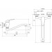 Настенный смеситель для умывальника Ravak Suzan SN 041.00 X070008