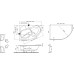 Передняя панель для ванны Ravak Rosa I 150 см CZJ1000A00