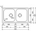 Кухонная мойка Reginox Diplomat 20 LUX KGOKG 41169