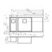 Кухонная мойка Reginox Nevada 18x40 LUX OKG Left/Right 43101/43102