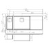 Кухонная мойка Reginox Nevada 18x50 LUX OKG Left/Right 43103/43104