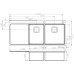 Кухонная мойка Reginox Nevada 30x40 LUX OKG Left/Right 43107/43108
