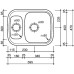 Кухонная мойка Reginox Queen 60 L 595x470 OKG