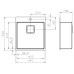 Кухонная мойка Reginox Texas 40x40 Tapwing 42676