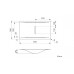 Кухонная мойка Reginox Wave 600х350 Arctic White OSP 43682