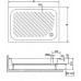 Поддон для душа RGW Acrylic B/CL-S 80х120 16180282-51