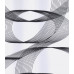 Штора для ванной комнаты Ridder Loop черный 180x200 42346