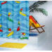 Штора для ванной комнаты Ridder Maui цветной 180x200 47980