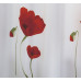Штора для ванной комнаты Ridder Mohn красный 180x200 47800
