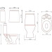 Унитаз-компакт SMARTsant Тренд VT1201W сиденье термопласт, с микролифтом