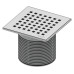 Решетка TECE TECEdrainpoint S 366 00 08 quadratum с монтажным элементом 366 00 08