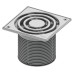 Решетка TECE TECEdrainpoint S 366 00 10 с монтажным элементом и фиксаторами 366 00 10