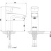 Смеситель Timo Lotta-thermo 2601 F для раковины