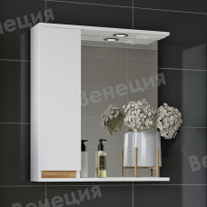Зеркало-шкаф Венеция Bianco 60 белый