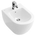 Биде подвесное Villeroy & Boch Subway Plus 7400 00R2 star white, Ceramicplus 740000R2