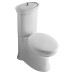 Крышка-сиденье Villeroy & Boch Amadea с 61 R1 петли хром, нержавеющая сталь 881061R1