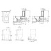 Крышка-сиденье Villeroy & Boch Architectura 9M58 S1 01 с микролифтом, петли хром 9M58S101