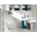 Крышка-сиденье Villeroy & Boch Subway 2.0 9M68 S101 с микролифтом, петли хром 9M68S101