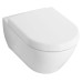 Крышка-сиденье Villeroy & Boch Subway 2.0 9M69 S101 с микролифтом, петли хром 9M69S101