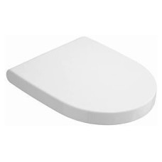 Крышка-сиденье Villeroy & Boch Subway 9M55 S101 с микролифтом, петли хром 9M55S101
