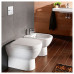 Крышка-сиденье Villeroy & Boch Subway 9M55 S101 с микролифтом, петли хром 9M55S101