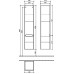 Шкаф-пенал Villeroy & Boch Subway 2.0 DX glossy white, прав. A71000DH