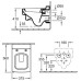 Унитаз подвесной Villeroy & Boch Memento 5628 10R1 alpin