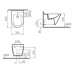 Биде подвесное VitrA S50 5324B003-0288