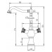 Смеситель Zorg Antic A 3004K для кухонной мойки